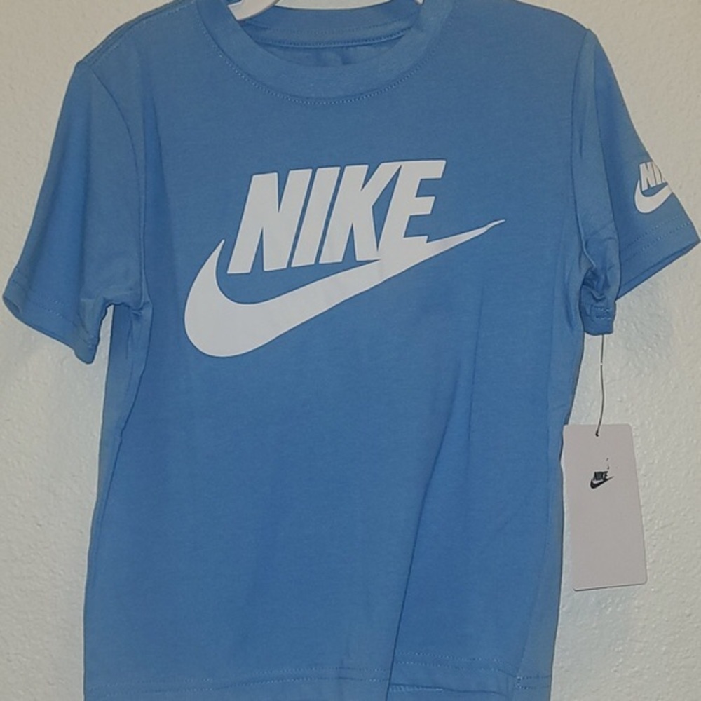 Nike Kids Light Blue Short Sleeve Tee